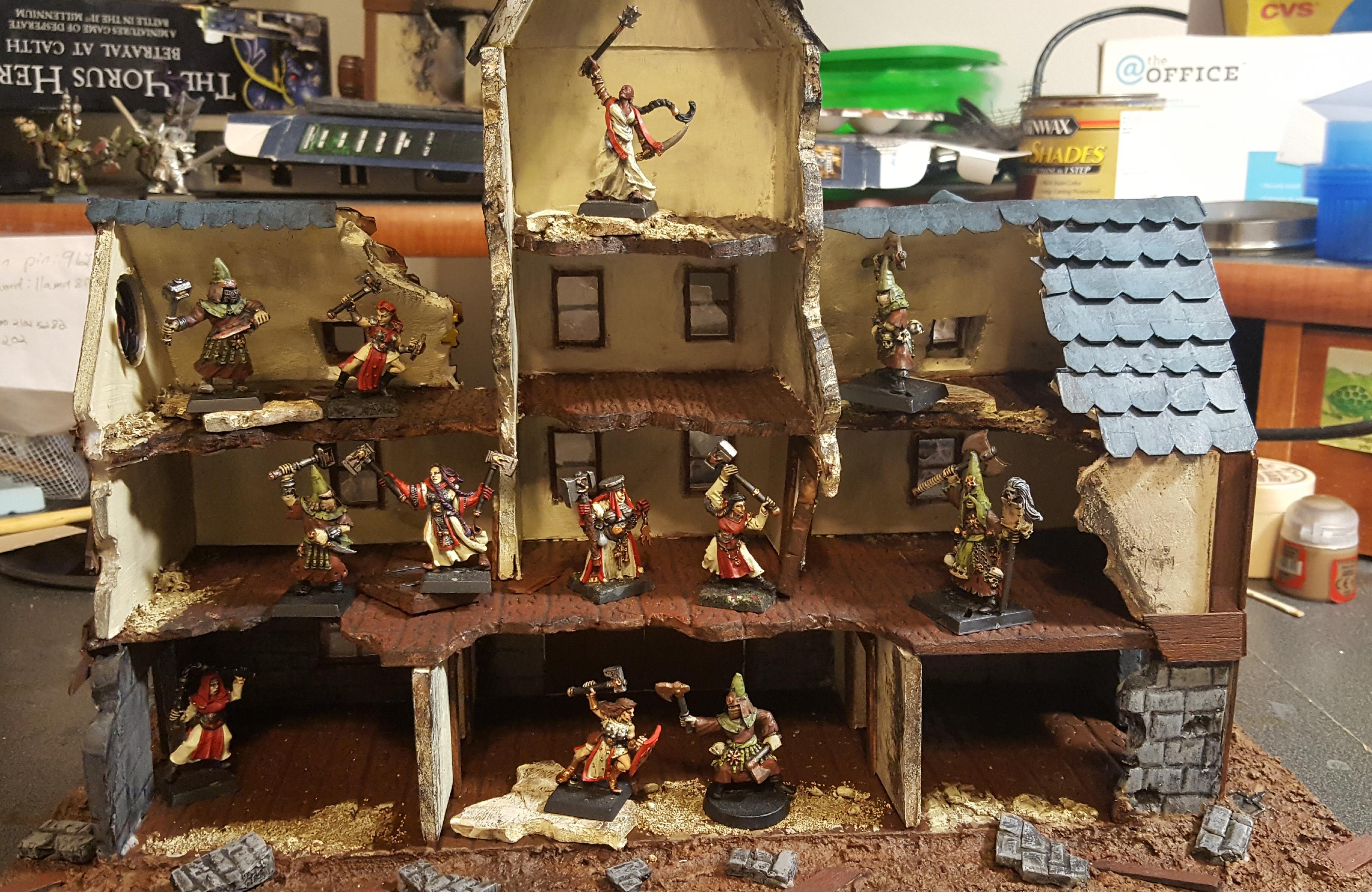 Mordheim Ruins Scratch Build Terrain Gallery Dakkadakka